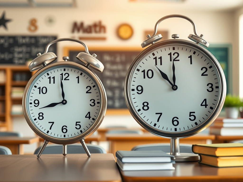 Math Class 4 – Clock Hands & time after and ago