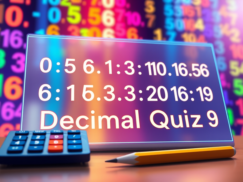 Test Your Skills: Tenths & Hundredths Decimal Quiz