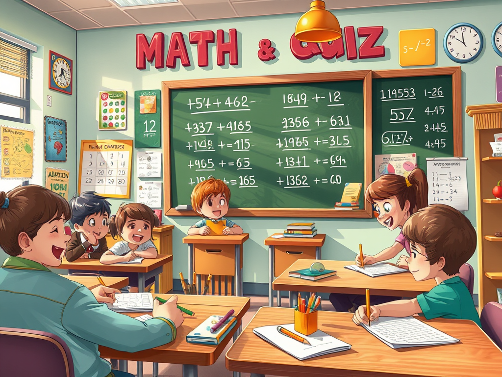 Addition & Subtraction Operations Integer for Class 6 Quiz