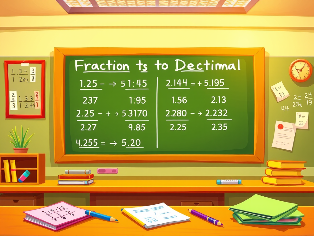Fraction to Decimal for Class 4: A Fun Quiz