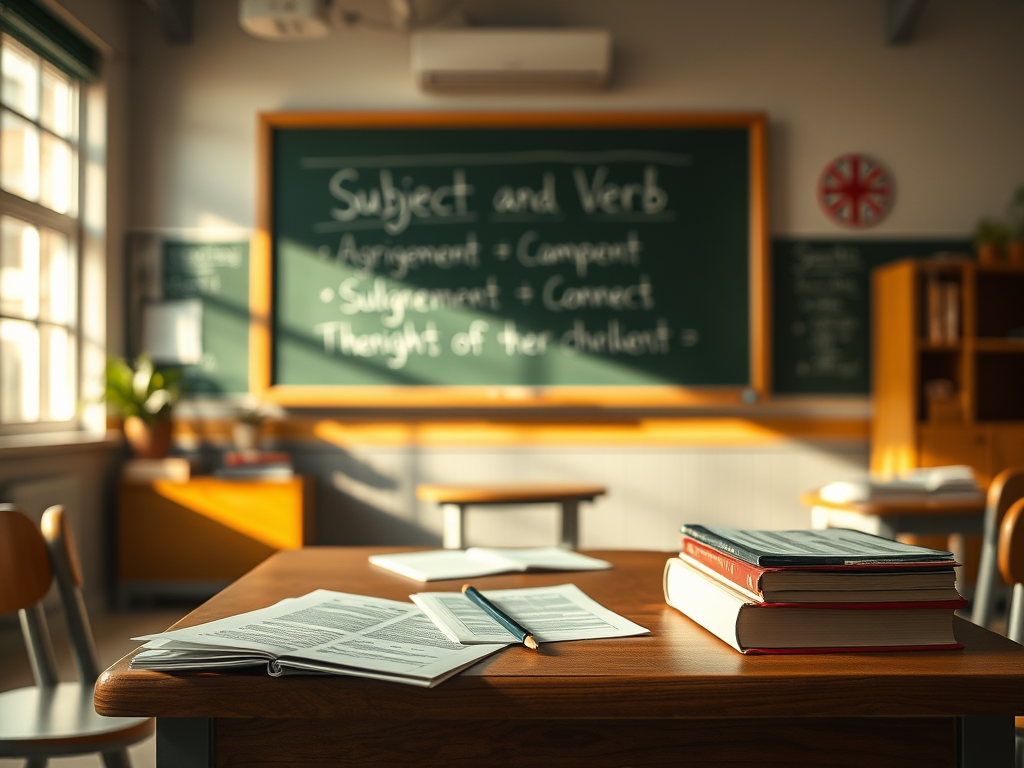 Class 7 – Subject and Verb Agreement Worksheets with Answers